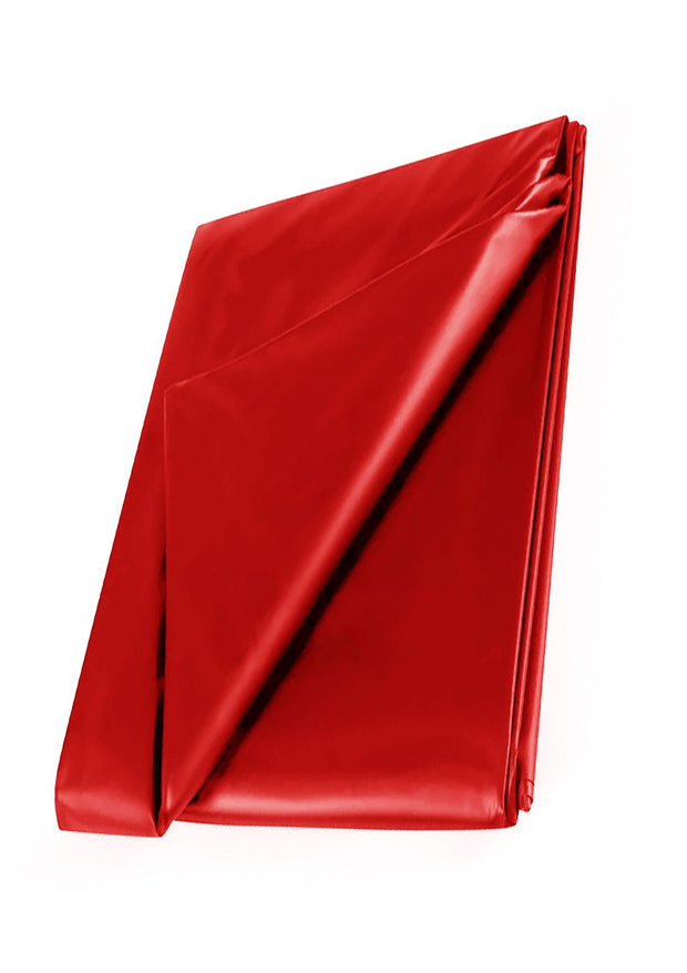 Lenzuolo per massaggi WetPlay PVC Bedsheet 210 x 200cm red