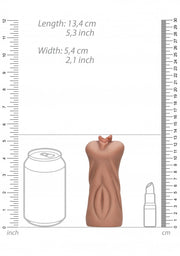 Masturbatore maschile Nurse Pussy Masturbator Tan