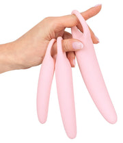 Vaginal trainers set 3 pz dildo in silicone