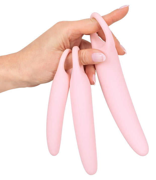 Vaginal trainers set 3 pz dildo in silicone