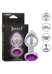 Plug anale con pietra Jewel Large Amethyst Plug