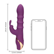 Vibratore a 3 anelli mobili su e giu
