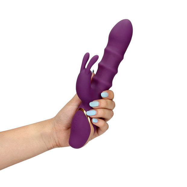 Vibratore a 3 anelli mobili su e giu