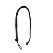 Frusta Leather Whip with Knot Detail