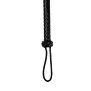 Frusta Leather Whip with Knot Detail