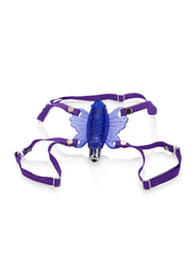 Vibratore strap-on wireless butterfly CalExotics