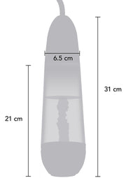 Pompa per pene tunnel testurizzato Hidden Desire Fusion