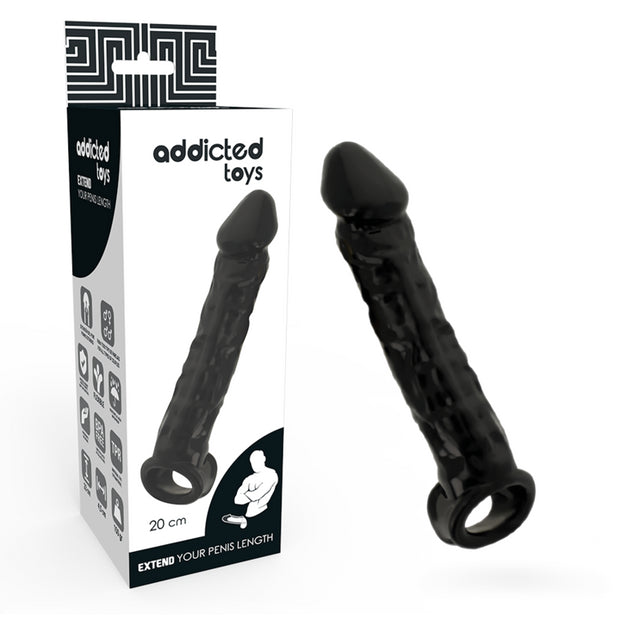 Guaina per ingrandimento del pene Addicted Toys