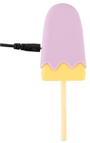 Vibratore a forma di ghiacciolo ricaricabile in silicone you2Toys