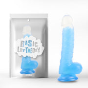 Dildo morbido con ventosa realistico jelly Deep passion chisa novelties 17 cm