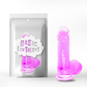 Fallo impermeabile jelly con ventosa dildo flessibile euphoria chisa novelties