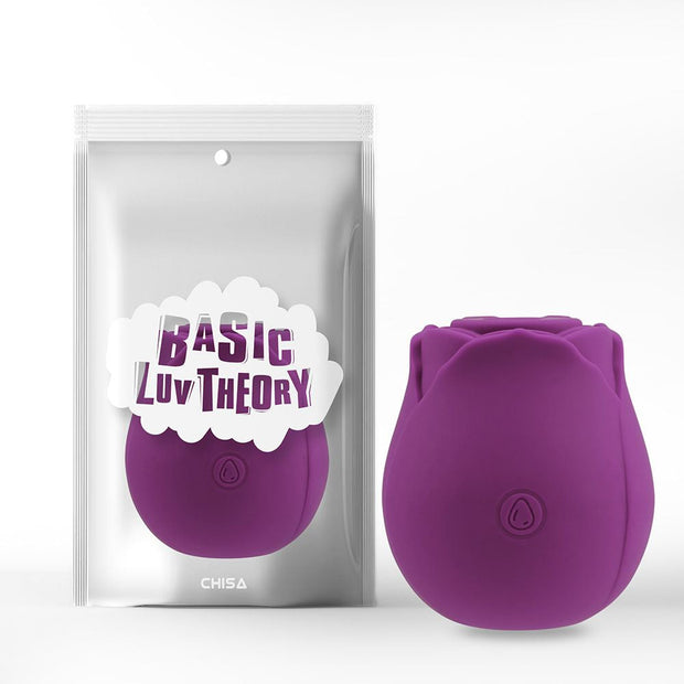 Masturbatore vaginale succhia clitoride in silicone rosy chisa novelties