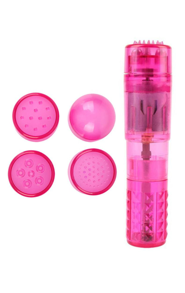 Vibratore per clitoride da viaggio 4 pz Ultimate massanger chisa novelties