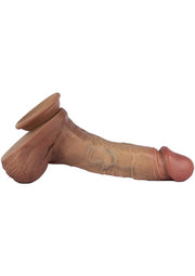 Dildo gigante pene finto xxl in silicone impermeabile con ventosa hidden desire