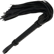Frusta bondage nera in pelle accessorio fetish darkness