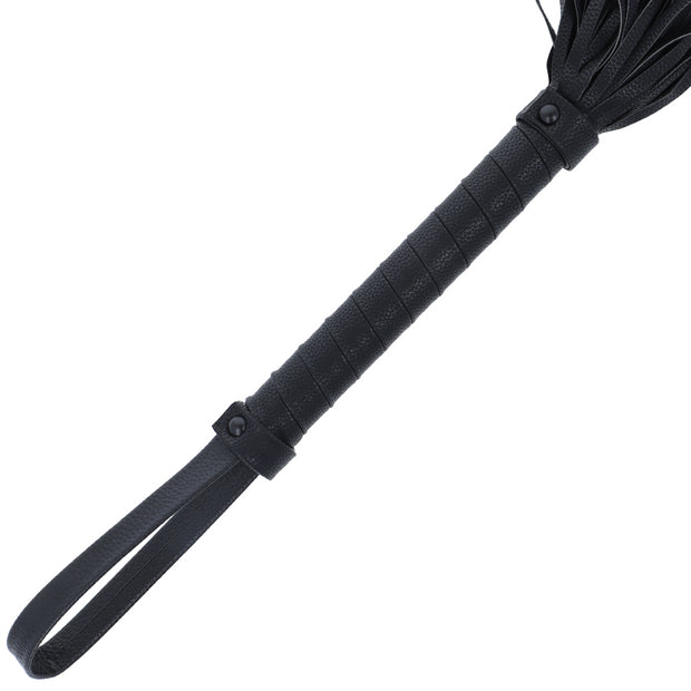 Frusta bondage nera in pelle accessorio fetish darkness