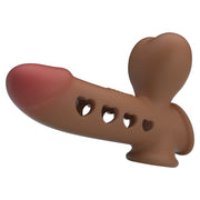 Guaina indossabbile prolunga pene in silicone gonfiabile pretty love