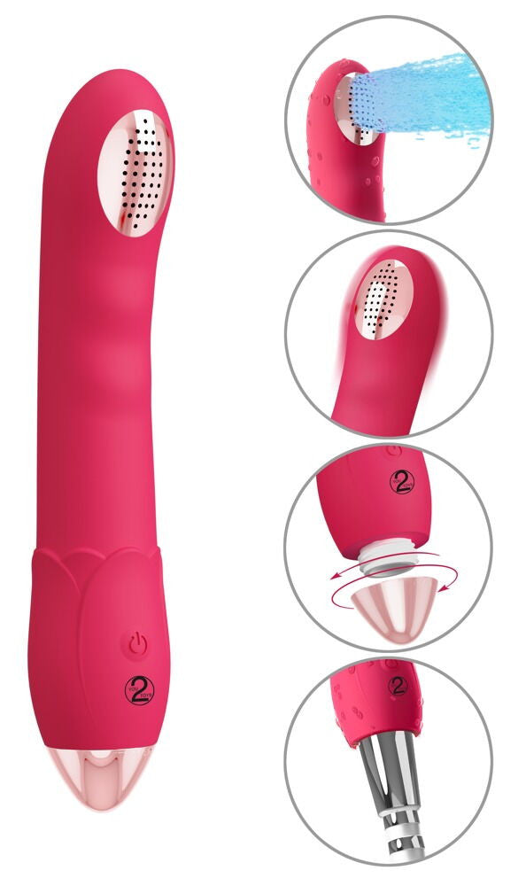 Vibratore per la doccia multivelocità in silicone you2toys