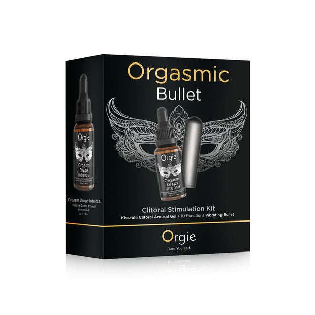 Kit stimolatore clitoride gel intimo sessuale e mini bullet ricaricabile