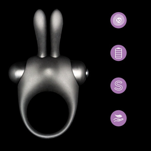 Kit intimo gocce stimolatore punto g più anello vibrante per lui kit orgasmic bunny per coppie orgie
