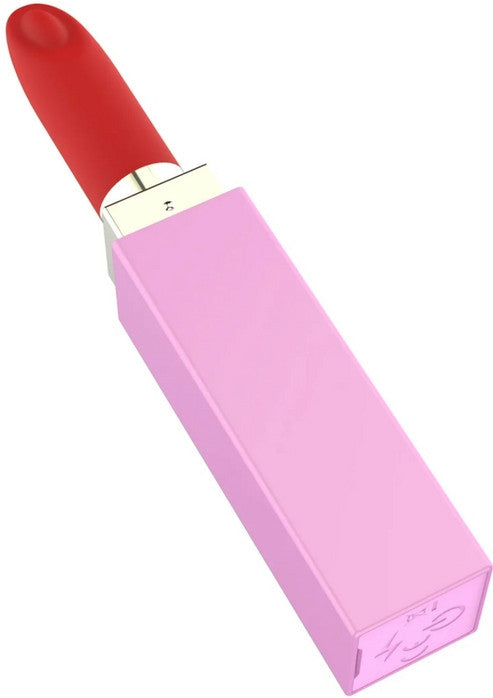 Rossetto vibrante in silicone ricaricabile con tre punte intercambiabili xocoon