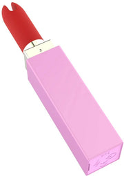 Rossetto vibrante in silicone ricaricabile con tre punte intercambiabili xocoon