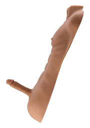 Masturbatore busto realistico con dildo e ano penetrabile dude,fuck me