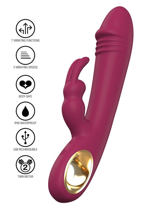 Vibratore rabbit stimolatore clitoride vaginale Taygeta ToyJoy