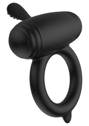 Anello fallico in silicone multivelocità stimola il clitoride hidden desire