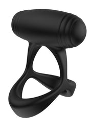 Anello fallico vibrante stimolatore per testicoli e pene ricaricabile hidden desire