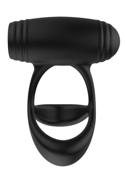 Anello fallico vibrante stimolatore per testicoli e pene ricaricabile hidden desire