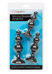 Kit plug anale in silicone stimolatore anal kit calexotics