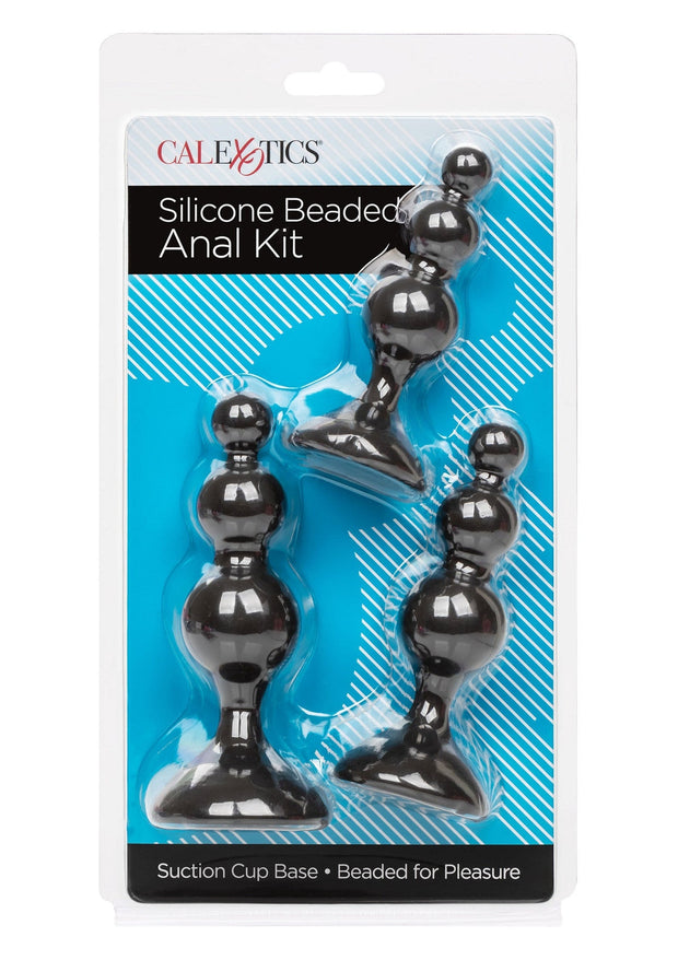 Kit plug anale in silicone stimolatore anal kit calexotics