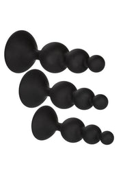 Kit plug anale in silicone stimolatore anal kit calexotics