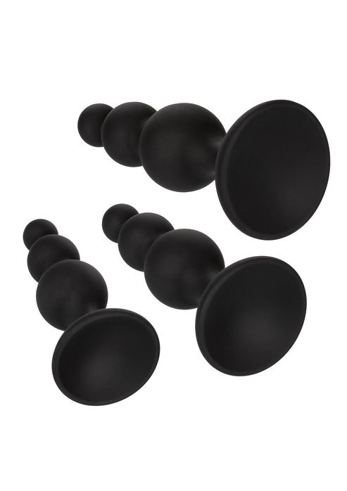 Kit plug anale in silicone stimolatore anal kit calexotics
