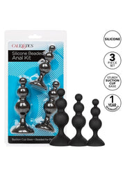 Kit plug anale in silicone stimolatore anal kit calexotics