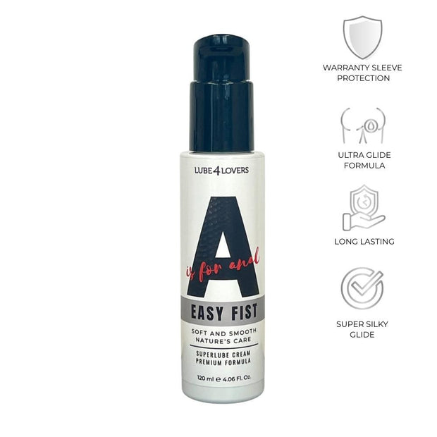 Lubrificante anale ultra glide lunga durata lube4lovers 120 ml