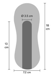 Masturbatore per pene bocca realistica vibrante hidden desire