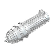 Guaina per pene trasparente con superfice stimolante