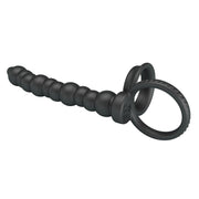 Dildo strap-on con anelli fallici in silicone stimolatore doppio baile