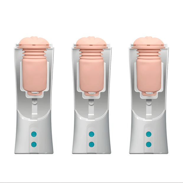 Masturbatore vagina finta automatico con sexy talk per uomo baile