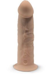Fallo vibrante ultra realistico con ventosa stimolatore vaginale con telecomando silexd