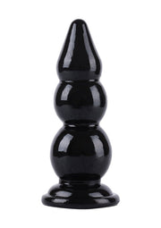 Plug anale con ventosa bullplug balls 23 cm hidden desire