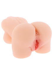 Masturbatore realistico busto femminile con ano e vagina vibrante penetrabile hidden desire