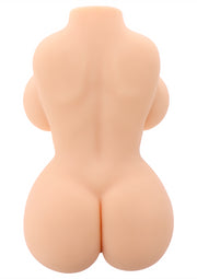 Masturbatore maschile busto femminile realistico con ano e vagina penetrabile hidden desire