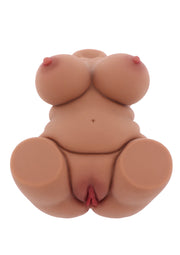 Masturbatore realistico busto femminile big con ano e vagina penetrabile hidden desire