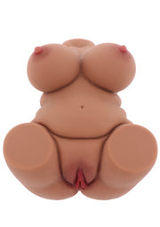 Masturbatore realistico busto femminile big con ano e vagina penetrabile hidden desire