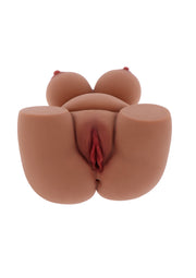 Masturbatore realistico busto femminile big con ano e vagina penetrabile hidden desire