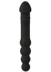 Fallo anale vibrante in silicone doppio stimolatore graduale hidden desire