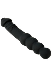 Fallo anale vibrante in silicone doppio stimolatore graduale hidden desire